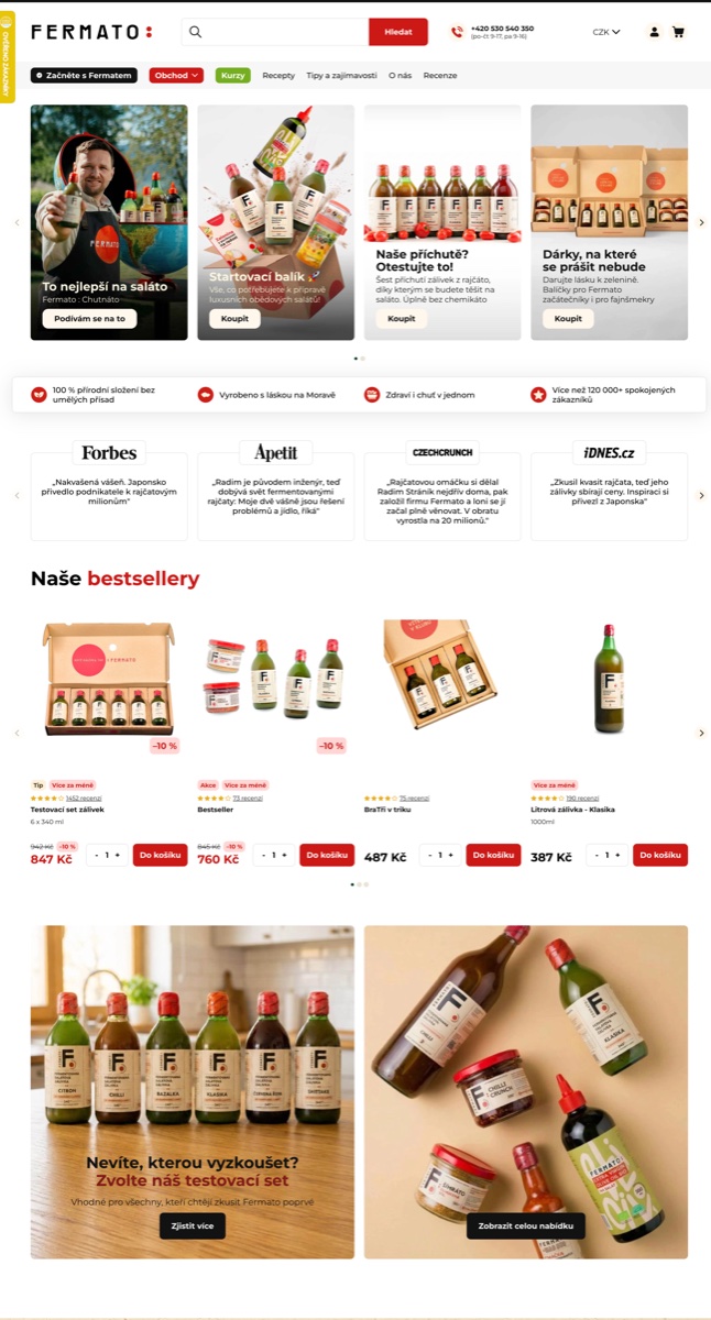 Fermato.cz – Shoptet automatizace zásilek